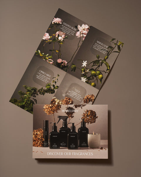Home Fragrance Sample Card - 4 Scents | Homecourt