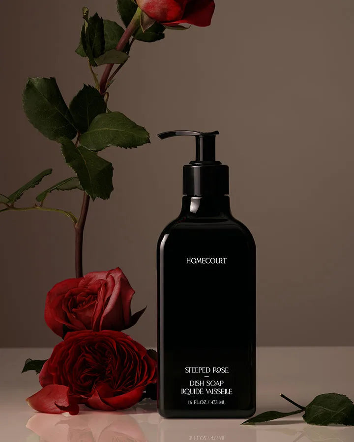 Our Dish Soap pairs plant-derived surfactants with glycerin in a 16 oz bottle.